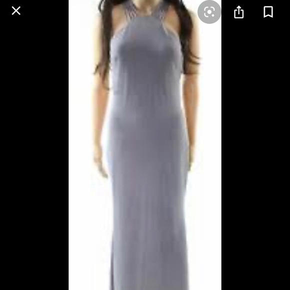 calvin klein long gowns